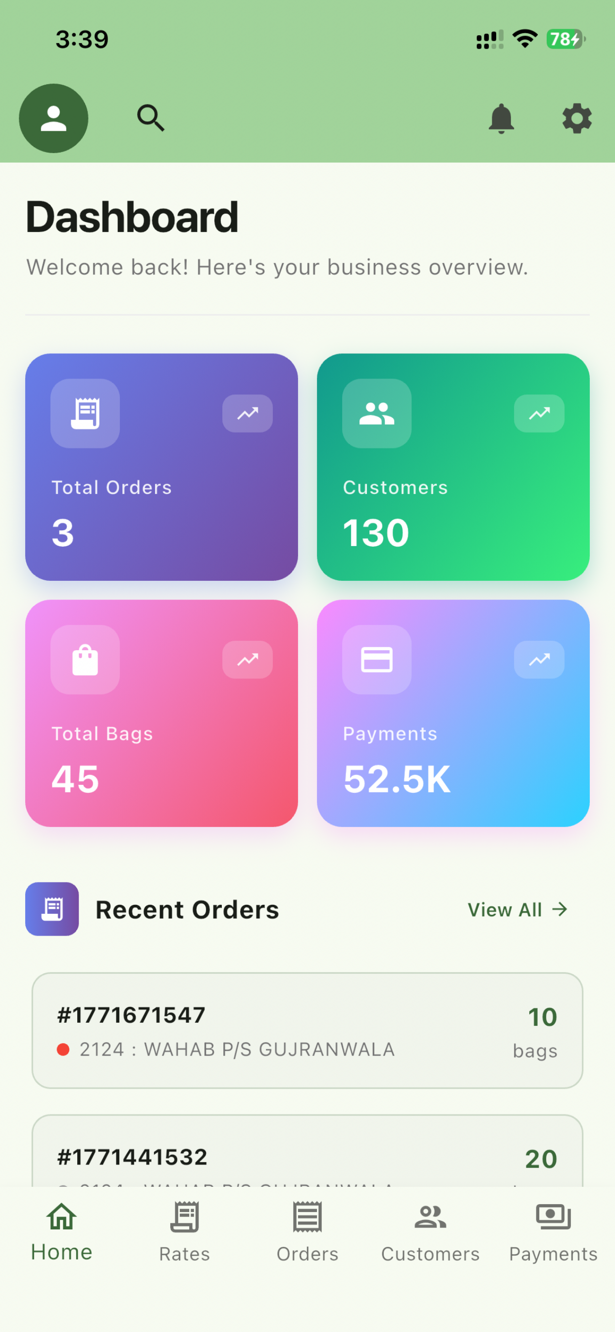 Feed Connect Dashboard